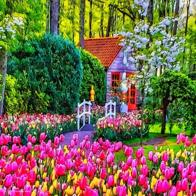 Fasci Garden Easter Tulips