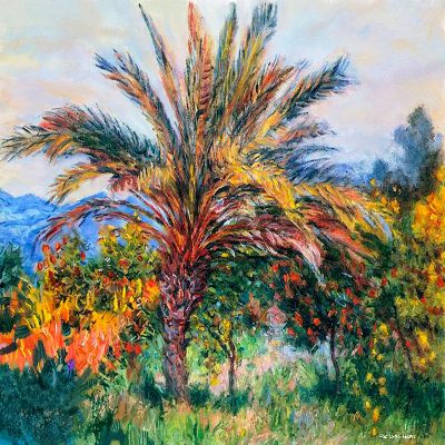 A palm tree at Bodighera (2024) **