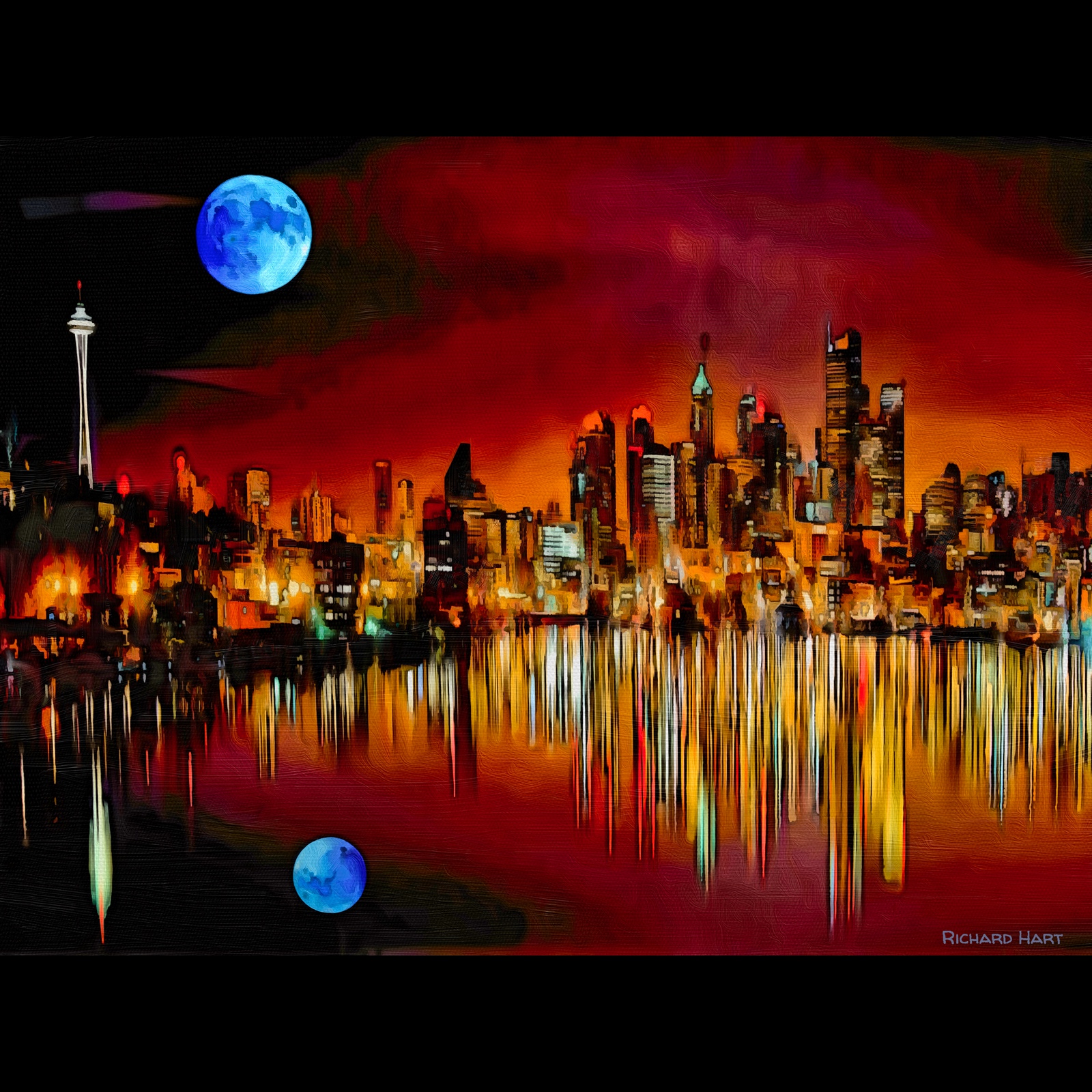 Seattle Elliot Bay View